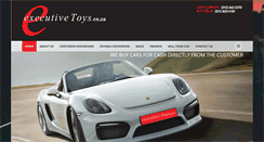 Desktop Screenshot of executivetoys.co.za